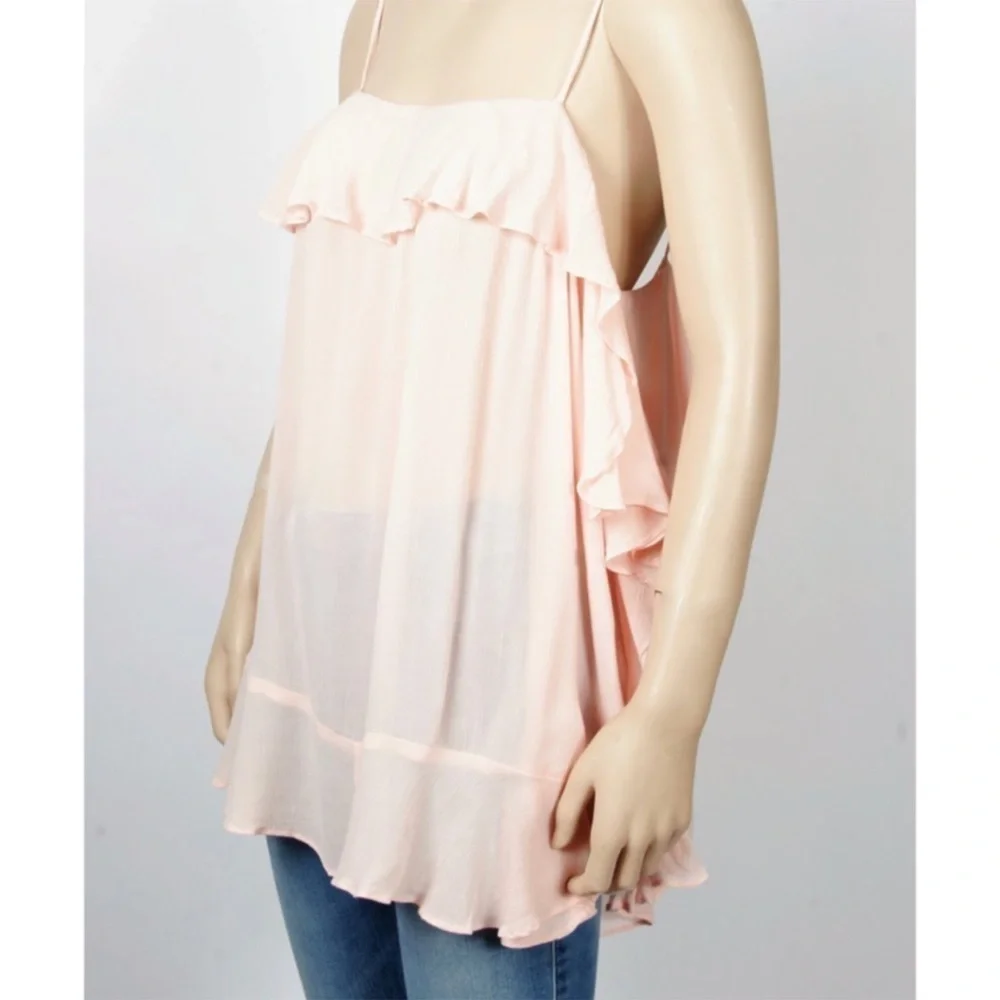Intimately Free People “Cascades” Camisole – Petal Pink – Size Medium